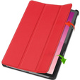 Etui do Lenovo Tab P12, Trójdzielne z miejscem na rysik, Czerwone