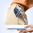 Etui do iPhone 16E, Electro MagSafe, niebieskie + Szkło na ekran