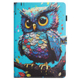 Etui do iPad 10.9" 2022 (10 gen.) / iPad 11" 2025 A16 (11 gen.), z klapką, owl