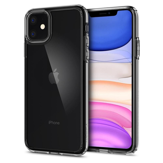 Etui Spigen do iPhone 11, Ultra Hybrid, Crystal Clear, przezroczyste