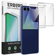2x Szkło Hartowane do Samsung Galaxy Z Flip7 5G, ERBORD 9H Hard Glass, szybka