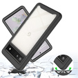 Etui do Google Pixel 6a, Shockproof, z folią, czarne