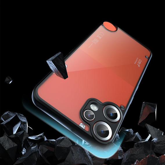 Etui do CMF Nothing Phone 2 Pro, Fusion Hybrid, przezroczyste