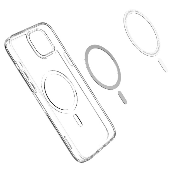 Etui Spigen do iPhone 14, Ultra Hybrid Mag MagSafe, White