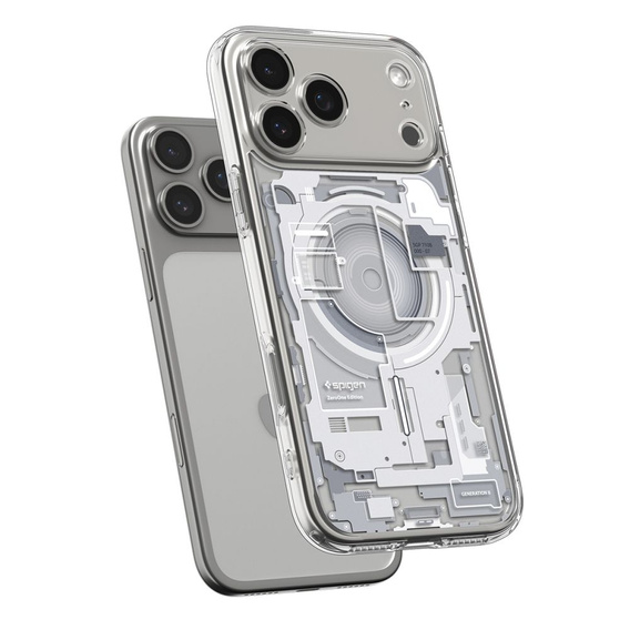 Etui Spigen do iPhone 17 Pro Max, Ultra Hybrid Mag MagSafe, Neo One - White