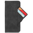 Etui z klapką do Samsung Galaxy M35, Card Slot, czarne