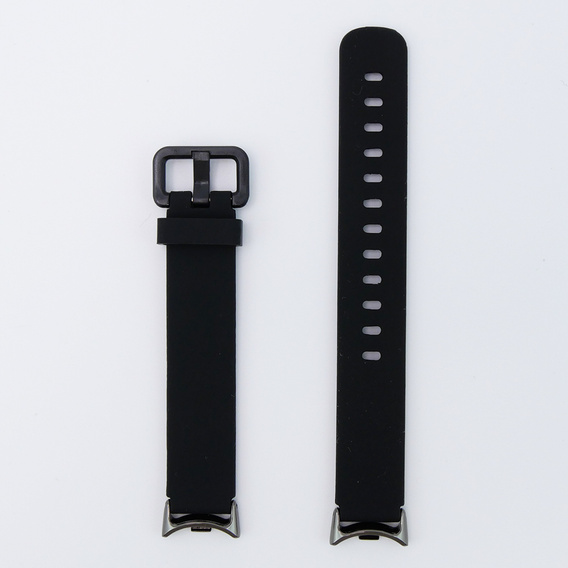 Pasek Silikonowy do Xiaomi Smart Band 10 / 9 / 8, Czarny