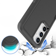 Etui pancerne do Samsung Galaxy A56 5G, Dual Shockproof, czarne