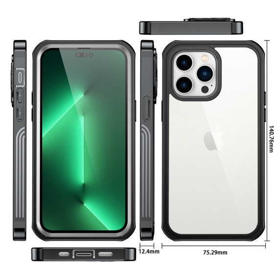 Etui Soft Shockproof do iPhone 14 Pro, Black
