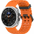 Pasek Silikonowy do Samsung Galaxy Watch 8 / 8 Classic, Pomarańczowy