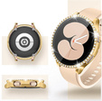 2w1 Etui + Szkło Hartowane do Samsung Galaxy Watch 6 44mm, Złote