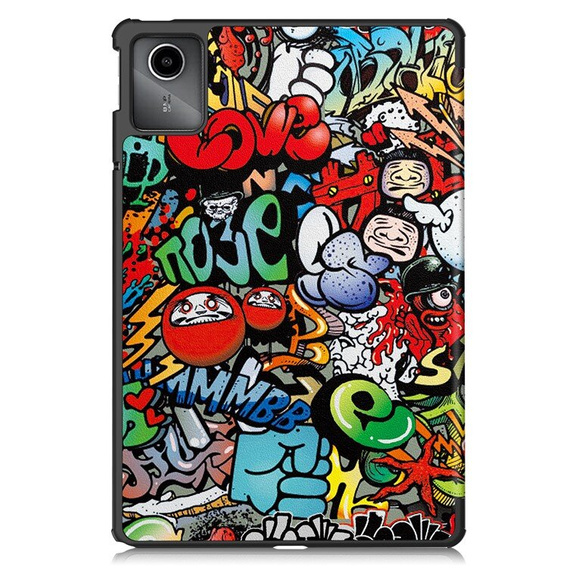 Etui do Lenovo Tab M11, Smartcase, graffiti