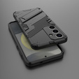 Etui do Samsung Galaxy A36 5G, Military kickstand, czarne