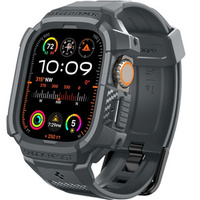 Pasek z etui Spigen do Apple Watch Ultra/Ultra 2 49mm, Rugged Armor Pro, Szary