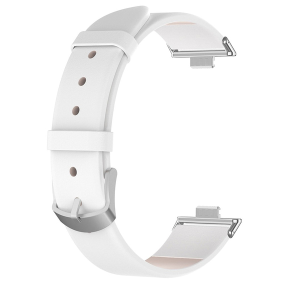 Pasek Skórzany do Huawei Watch Fit 4 / 4 Pro / 3, Biały
