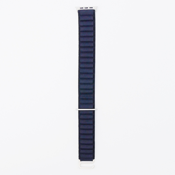 Pasek Nylonowy do Apple Watch 1/2/3/4/5/6/7/8/9/10/11/SE Ultra 1/2/3 42/44/45/46/49mm, Granatowy