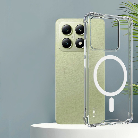 Etui IMAK do Xiaomi 14T, Clear Case, do MagSafe, przezroczyste