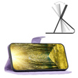 Etui z klapką do Samsung Galaxy S20 FE, Wallet, BINFEN COLOR, fioletowe
