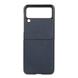 Etui Cowhide Grain do Samsung Galaxy Z Flip 3, Blue