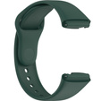 Pasek Silikonowy do Xiaomi Redmi Watch 3 Active, Ciemnozielony
