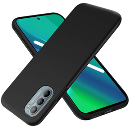 Etui cienkie do Motorola Moto G51 5G, Slim, czarne