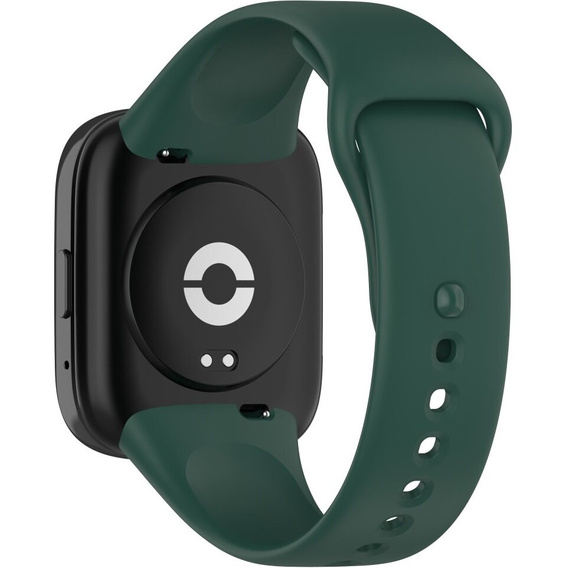 Pasek Silikonowy do Xiaomi Redmi Watch 3 Active, Ciemnozielony