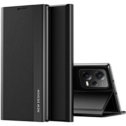 Etui z klapką do Xiaomi Poco X5 5G / Redmi Note 12 5G, Side Magnetic, czarne