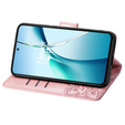 Etui z klapką do Xiaomi Redmi Note 14 4G, Butterfly, różowe rose gold
