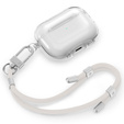 Smycz do telefonu Spigen Crossbody Strap + Wrist Strap + ConTag,  biała