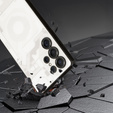 Etui do Samsung Galaxy S25 Ultra, Matte Case z wzorem wnętrza telefonu, białe