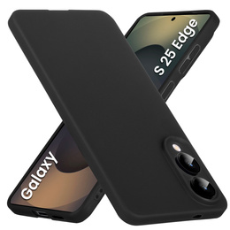 Nakładka Matt TPU do Samsung Galaxy S25 Edge – czarna