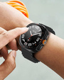 2w1 Etui + Szkło Hartowane do Samsung Galaxy Watch 7 40mm, Czarne