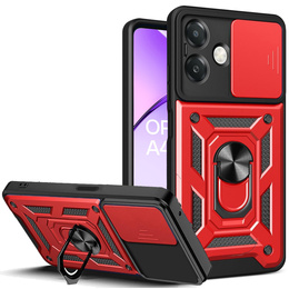 Etui pancerne do Oppo A40 / Oppo A40m, CamShield Slide, czerwone