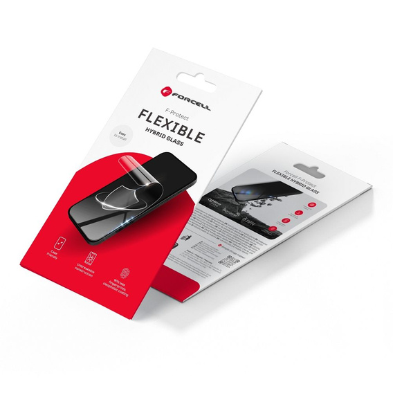 Szkło Hybrydowe Forcell do Samsung Galaxy S25 Ultra, Flexible Nano Glass, przezroczyste