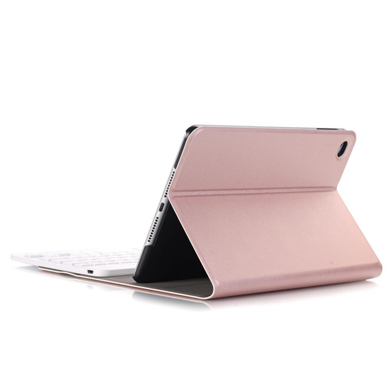 Etui z klawiaturą do iPad mini 7.9" 2019/2015 (5/4 gen.), różowe rose gold