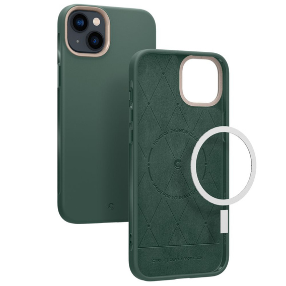 Etui Spigen do iPhone 14 Plus, Cyrill Ultra Color MagSafe, Kale