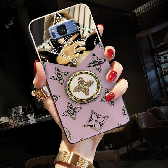 Etui Fashion do Samsung Galaxy S8+ Plus, fioletowe