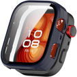 2w1 Etui + Szkło Hartowane do Huawei Watch Fit 4 Pro, Niebieskie