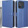 Etui z klapką do Xiaomi Redmi 12C, Wallet, Smart Magnet, niebieskie