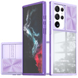 Etui do Samsung Galaxy S22 Ultra, Slide Camera, fioletowe