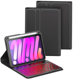 Etui z klawiaturą do iPad mini 8.3" 2021 (6 gen.) / iPad mini 8.3" 2024 (7 gen.), Magnetic Keyboard, czarne