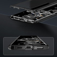 Etui do Samsung Galaxy S23 Plus, Magnetic Dual Glass, czarne