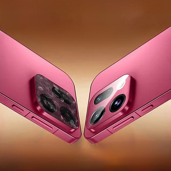 2x Szkło hartowane na aparat ERBORD do Oppo Find X9, Czarne