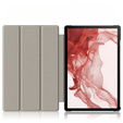 Etui do Samsung Galaxy Tab S9 Plus, Smartcase z miejscem na rysik, czerwone