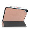 Etui do iPad 11" 2025 A16 (11 gen.) / iPad 10.9" 2022 (10 gen.), Smartcase z miejscem na rysik, różowe