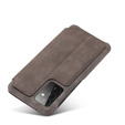 Etui z klapką do Samsung Galaxy A52 5G / 4G, LC.IMEEKE, szare