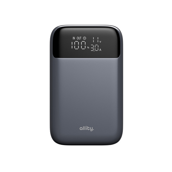 Allity Power Bank APB-200 PD QC 33W 10000 mAh – szary