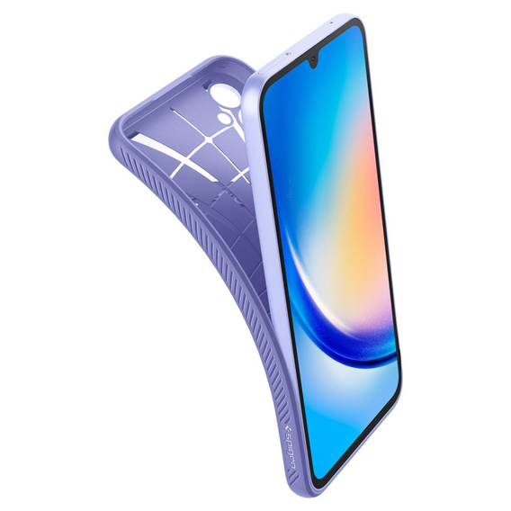 Etui Spigen do Samsung Galaxy A34 5G, Liquid Air, fioletowe