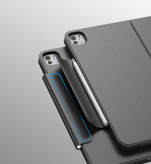 Dexnor iPad Pro 13" 2024 (7 gen.) – magnetyczne etui z funkcją podstawki - czarne