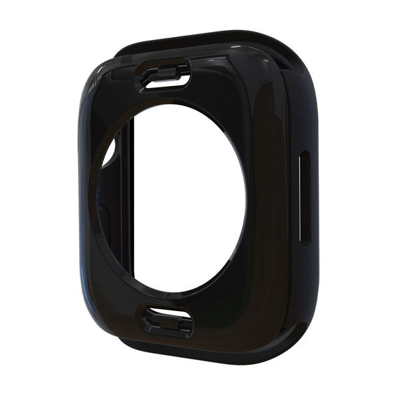 2w1 Etui + Szkło Hartowane do Apple Watch 7/8/9 45MM, Czarne